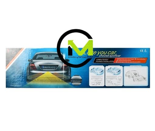 قاب پلاک با دوربین و سنسور دنده عقب VORTX - تصویر 2