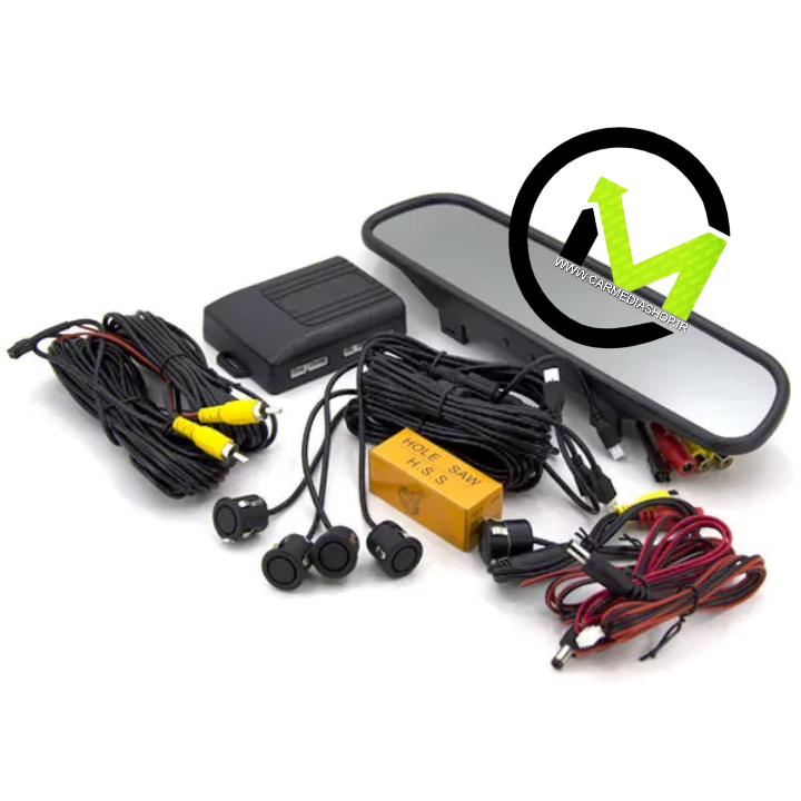 پک آینه مانیتور با سنسور و دوربین عقب چیتا - تصویر 3