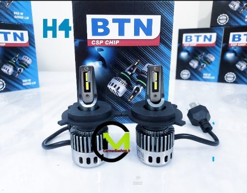 لامپ هدلایت BTN پایه H4 بسته دو عددی