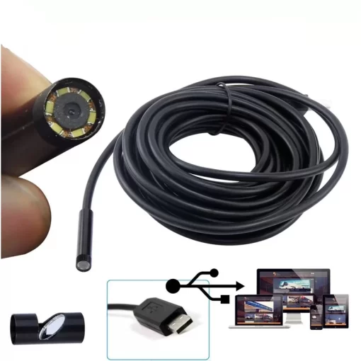 دوربین شلنگی آندوسکوپی 10 متری 3in1 - تصویر 3