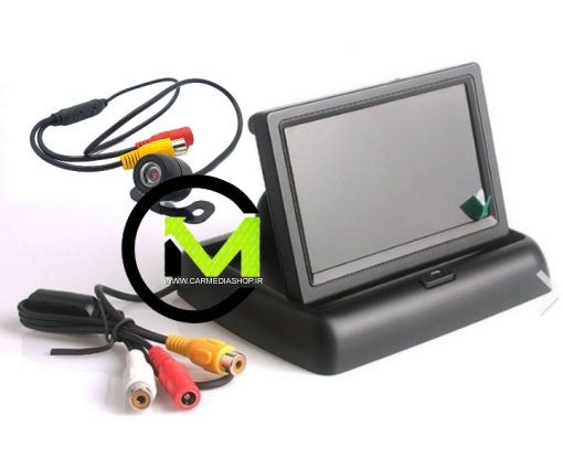 مانیتور رو داشبردی تاشو با دوربین دنده عقب