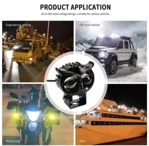 چراغ جغدی موتور سیکلت و آفرود خودرویی - تصویر 3