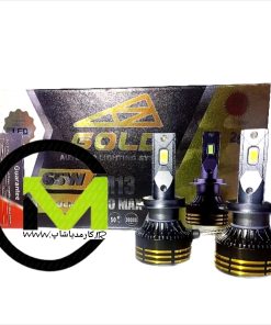 هدلایت m13 پرومکس برند GOLD پایه H7 بسته دو عددی