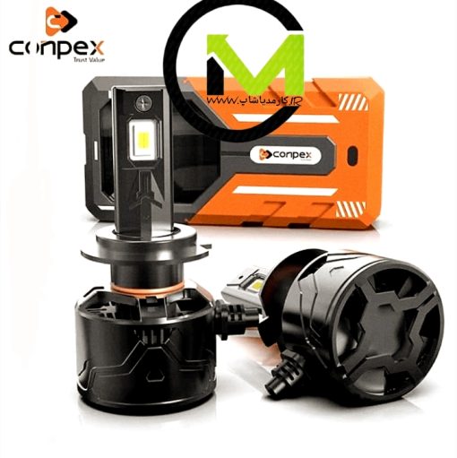 هدلایت x10 برند conpex پایه H7 بسته دو عددی